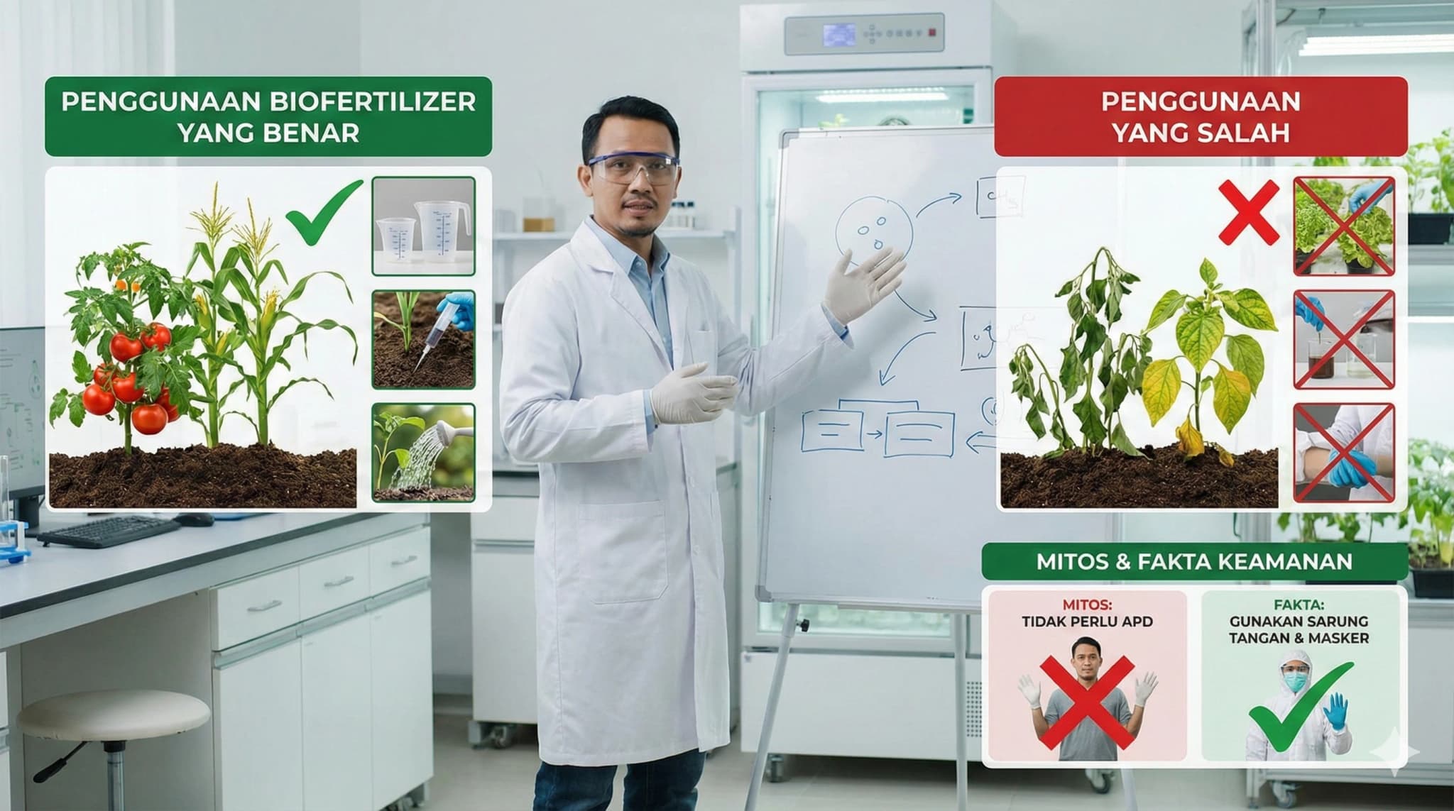 Efek Samping Pupuk Hayati Fakta vs Mitos