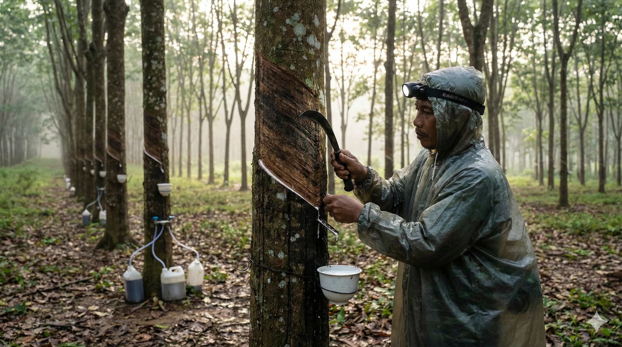Pupuk Hayati untuk Karet