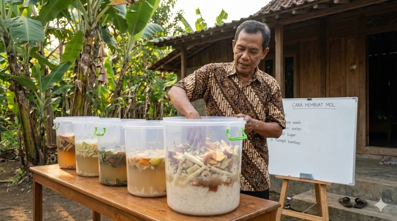 Pupuk Hayati MOL Mikroorganisme Lokal