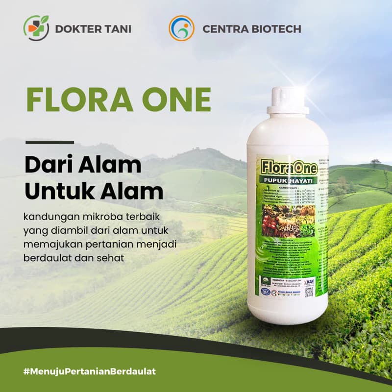 FLORA ONE Pupuk Hayati Cair - Cover Marketing