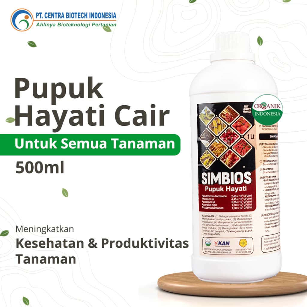SIMBIOS Pupuk Hayati Cair - Cover Marketing