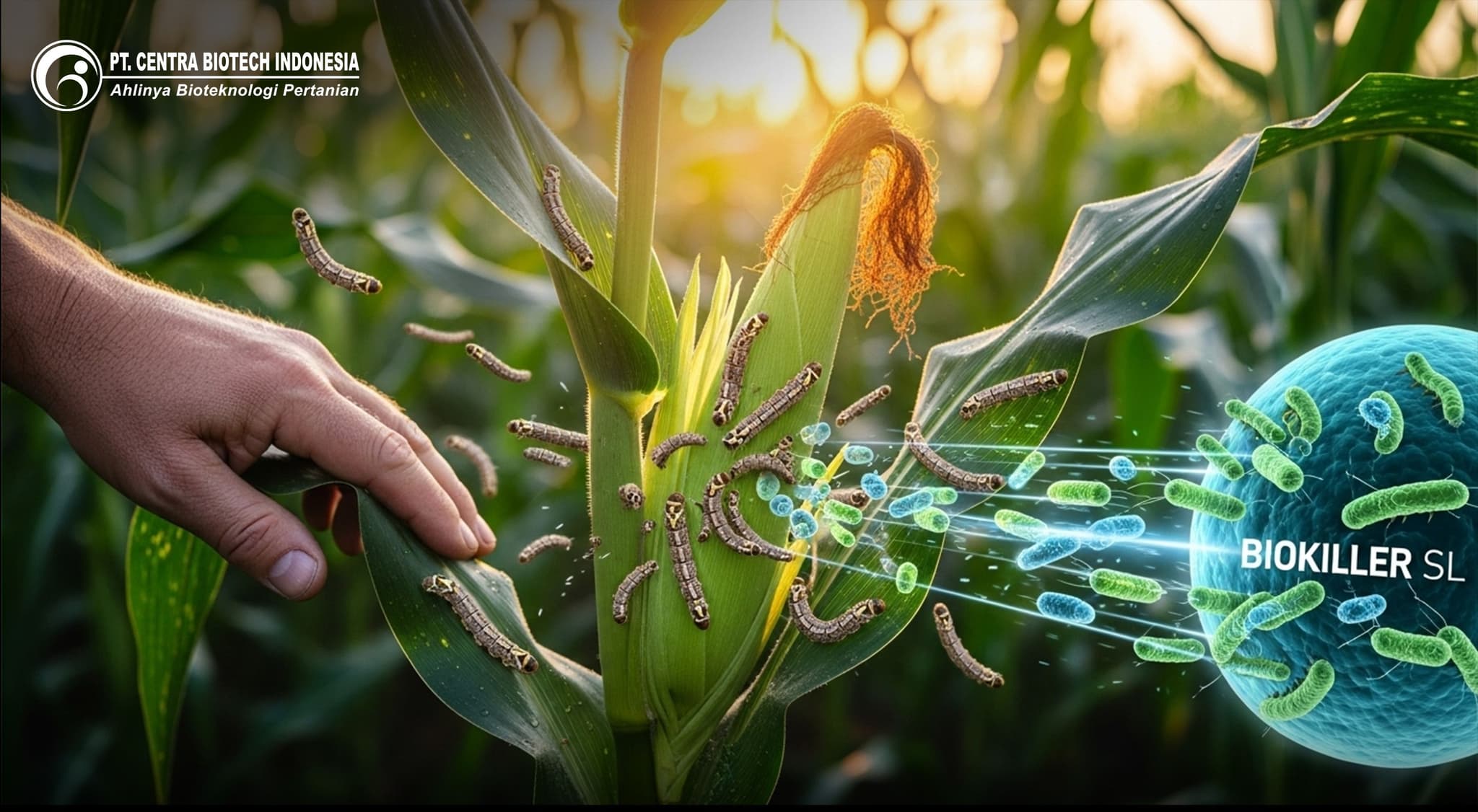 Revolusi di Ladang Jagung: BIOKILLER SL, Senjata Rahasia Petani Melawan Ulat Grayak yang Menggila, Panen Melimpah Tanpa Racun!